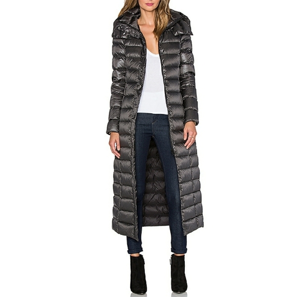 Soia and Kyo Full Length Long Maxi Down Fill Puffer Jacket - Picture 3 of 16